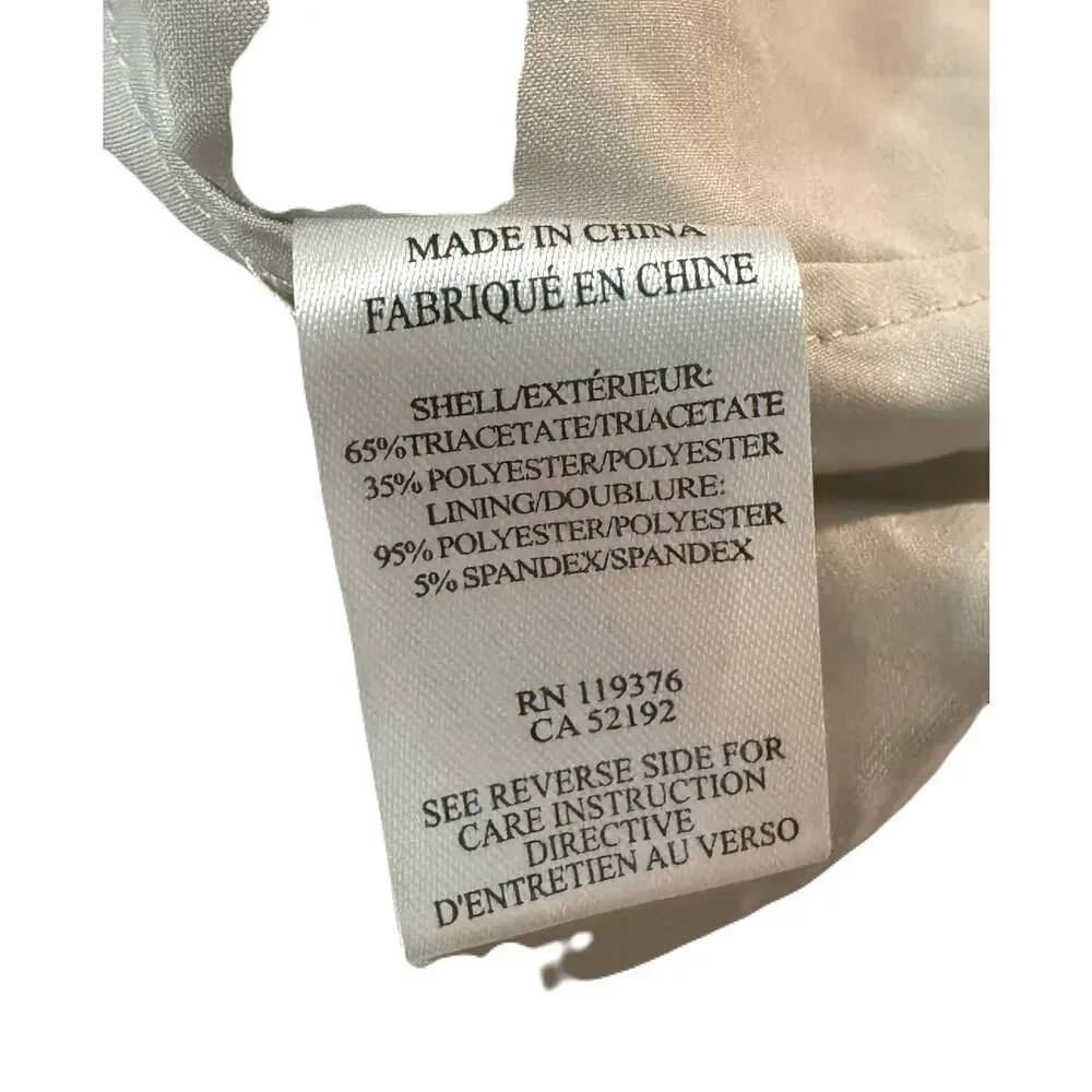 Helmut Textured Gauze Shift Dress Gray V-Neck Short Sleeve Pockets Size Medium - Picture 5 of 5